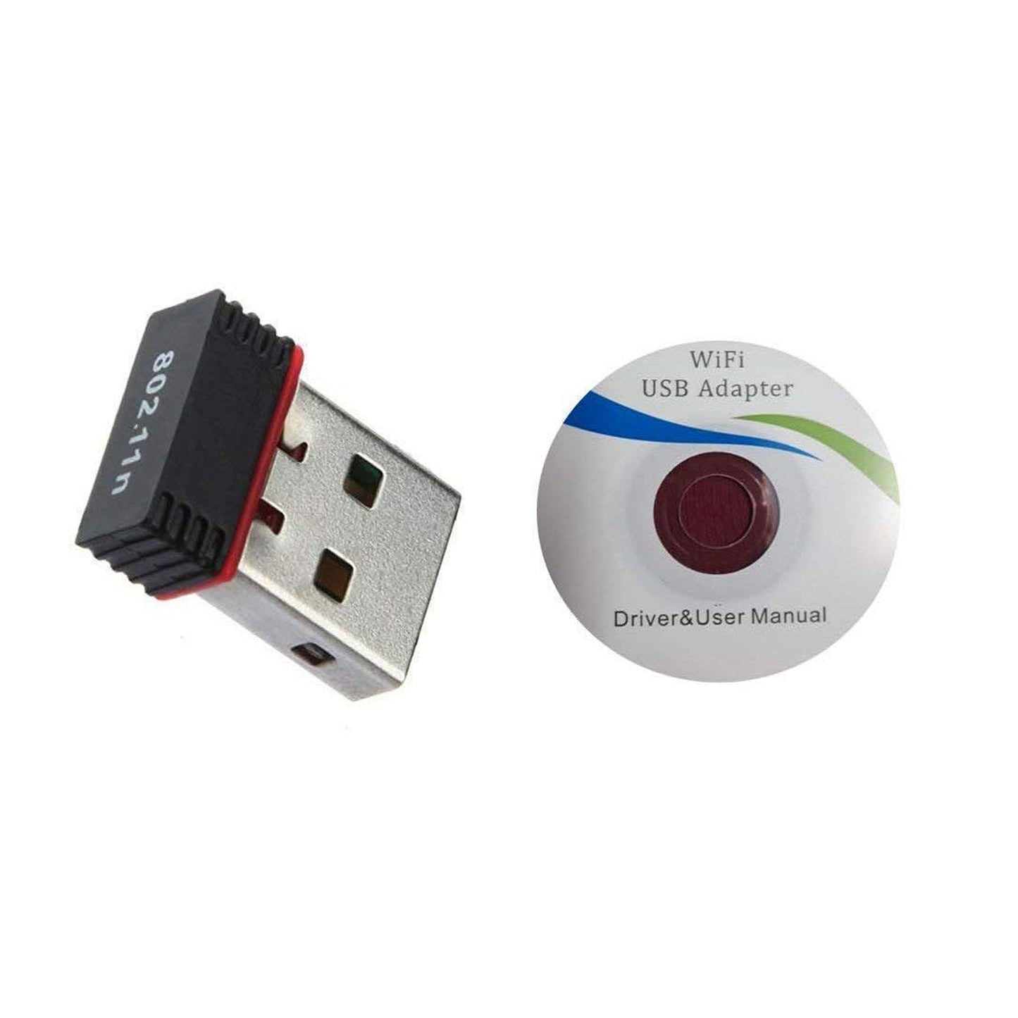 7224 Wi-fi Receiver Wireless Mini Wi-fi Network Adapter With With Driver Cd For Computer  Laptop And Etc Device Use